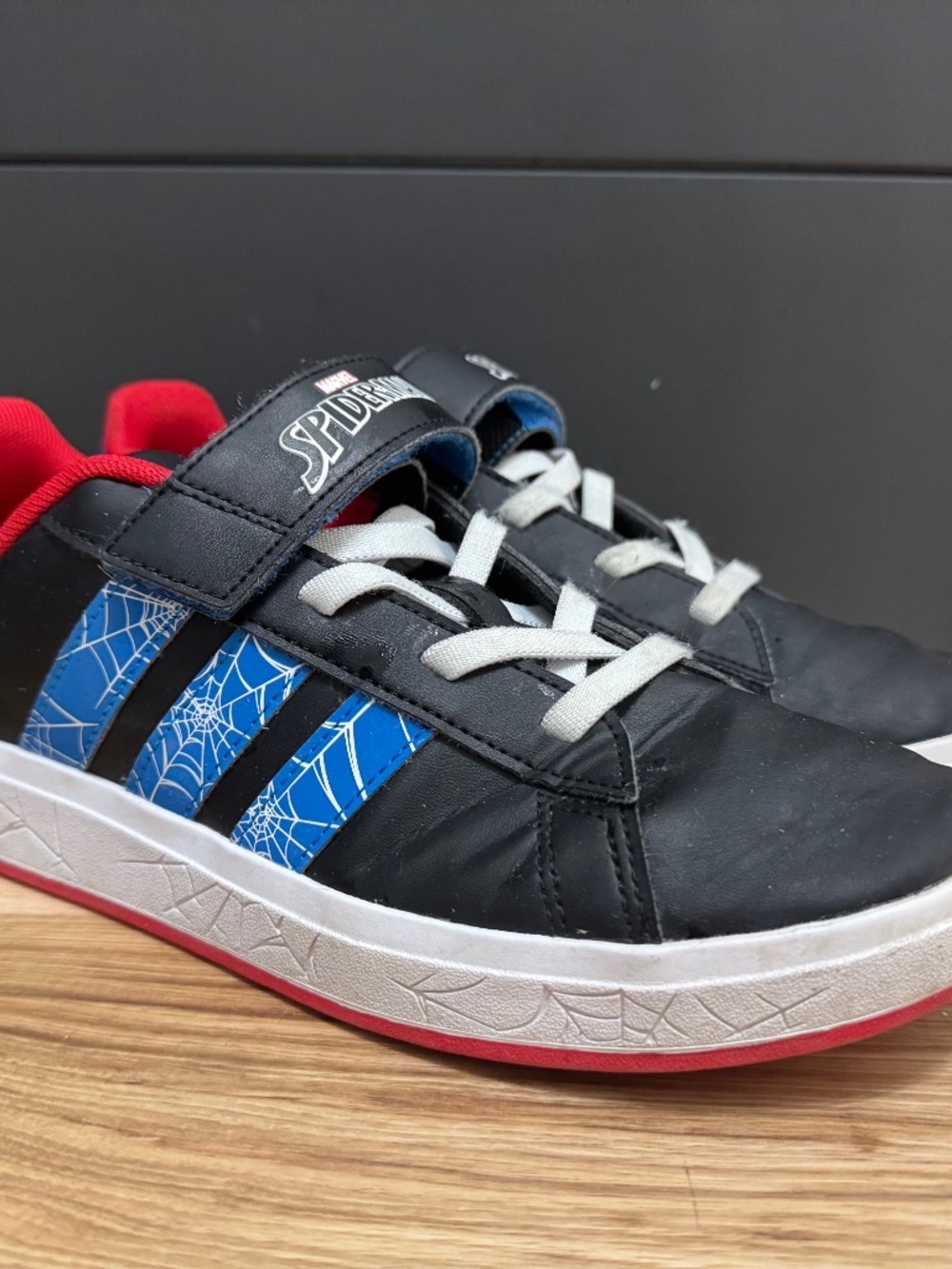 Adidas spider man sneakers